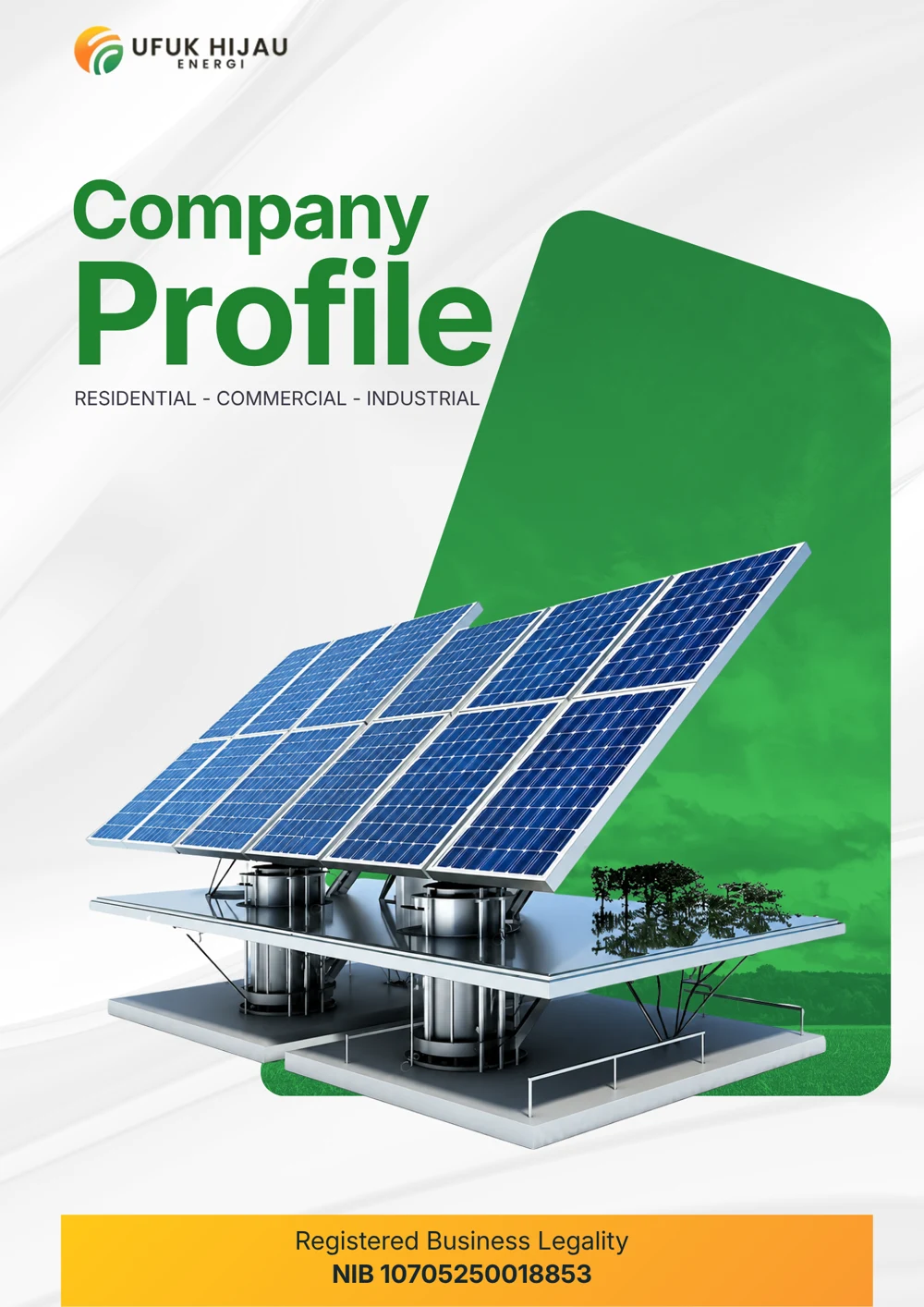 Cover Company Profile PT Ufuk Hijau Energi