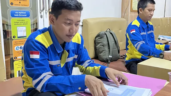 Peserta Batch 2 mengikuti uji kompetensi tertulis