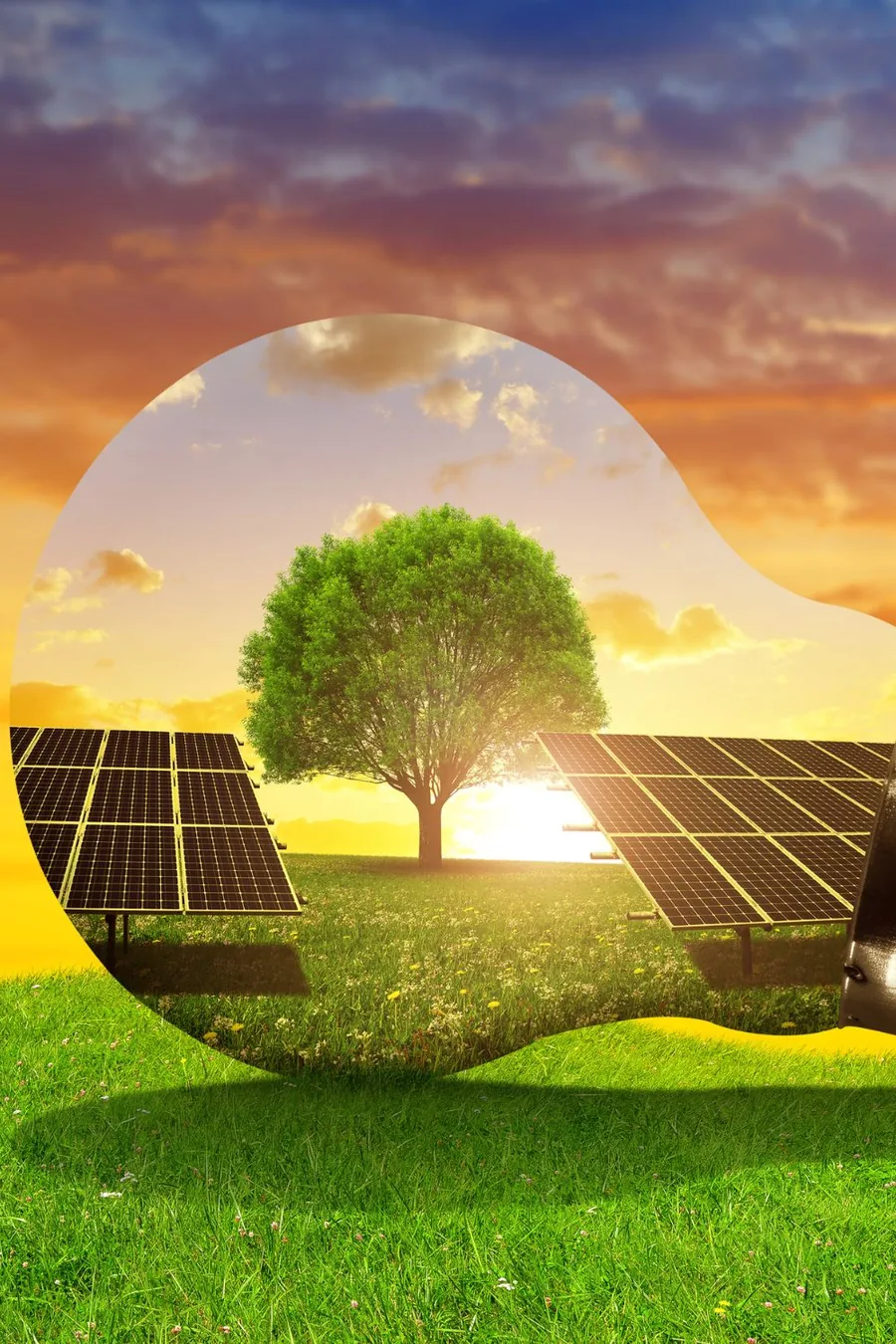 Energi surya ramah lingkungan untuk masa depan hijau