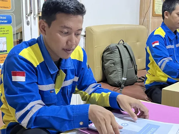 Peserta Batch 2 mengikuti uji kompetensi tertulis