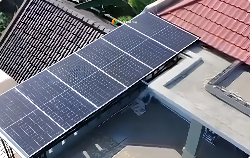 PLTS panel surya rumah di Karanganyar